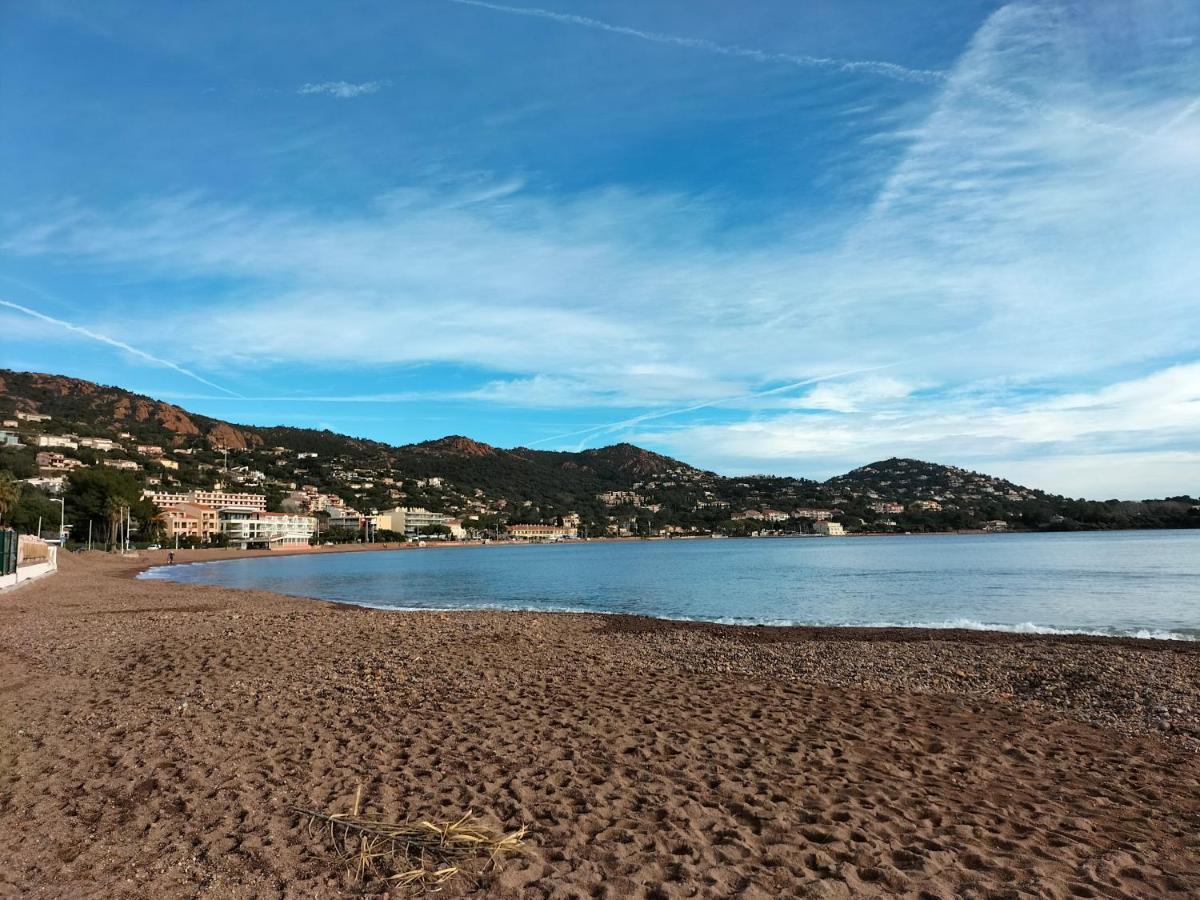 Superbe Appartement Avec Vue Mer Et Piscine Saint-Raphael  Bagian luar foto